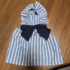 撮影  エプロン ワンピース