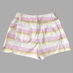 【美品】ラブ アイランド❤ショートパンツ　ストライプ　ピンクの画像