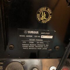 YAMAHA　A4115H　パワードスピーカー の画像