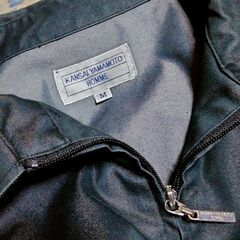 ジャケット/サイズM/コットン/ブラック//KANSAI YAMAMOTO HOMME（メンズ） ジップアップの画像