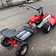 自走式草刈機　オートモアー80座席付きの画像