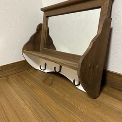 オールドウッドウォールミラーの画像