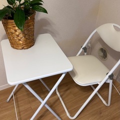 折りたたみテーブルセット
