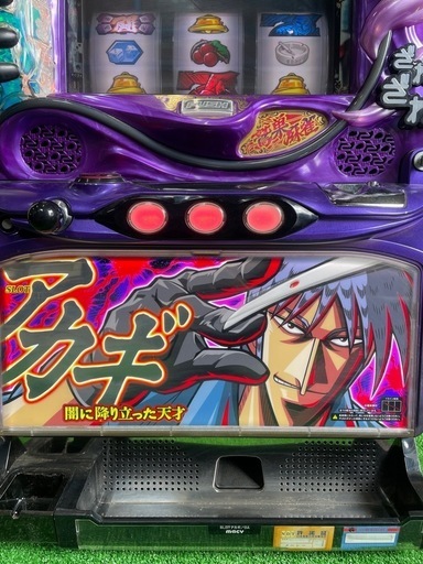 ⭐️スロット実機⭐️ アカギ 闇に降り立った天才