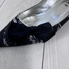 24cmリボン付きパンプス👠🎀の画像