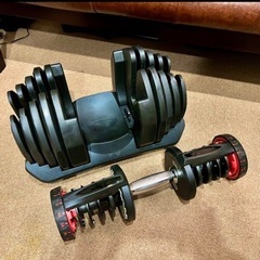 【受付終了】可変式ダンベル　ベンチ　懸垂台