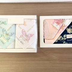 【未使用】ハンカチ ギフトセット 箱入り