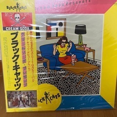 レア品　ブラックキャッツデビューアルバムレコード
