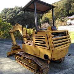 ユンボ　油圧ショベル　実働　激安の画像
