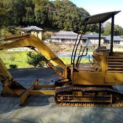ユンボ　油圧ショベル　実働　激安の画像