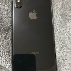 IPhoneXS グレー 256GB SIMフリー バッテリー100%の画像