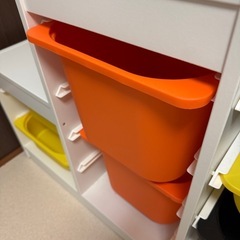 IKEA トロファスト おもちゃ収納の画像