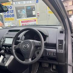 マツダプレマシー 2010 ２０ＣＳ　スマートエディション　ＴＶナビ　ＥＴＣ　ＨＩＤ　ＦＯＧ　バックカメラ　アルミ付き　両側自動ドア　キーレス　７人乗りの画像