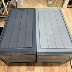 衣装ケース　大型ケース　ケース　2つ　の画像