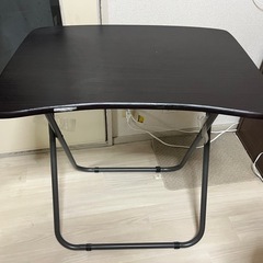  山善 折りたたみデスク パソコンデスク