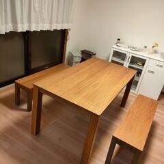 【受渡決定】ニトリのダイニングテーブルセット