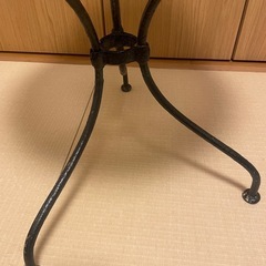 アイアンカフェテーブル⭐︎フランスアンティークの画像
