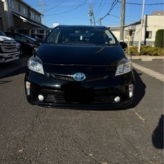 最上級グレード30プリウス後期人気のブラック車検令和7年11月