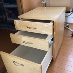 パソコンデスク&キャビネットの画像