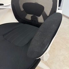 【取引成立】リクライニング・フットレスト付きオフィスチェア③の画像