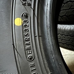 ジムニーシエラ ほぼ新品イボ付き DUNLOP AT20 195/80r15の画像
