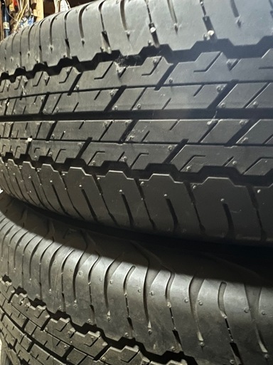 ジムニーシエラ ほぼ新品イボ付き DUNLOP AT20 195/80r15