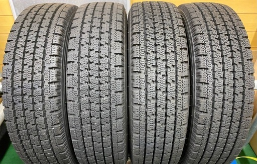軽トラ軽バン用スタッドレスタイヤ4本145/80 R12・6PR