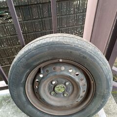 タント純正鉄ホイール4本　145/80/R13の画像