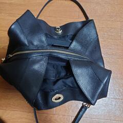 COACH レザーショルダーバッグの画像