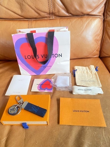 LOUIS VUITTON ポルトクレ・ネオ・LVクラブタイガレザーキーリング