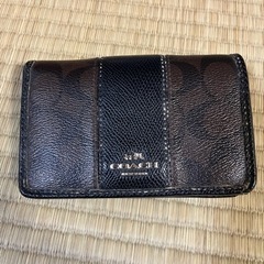 coach 二つ折り財布