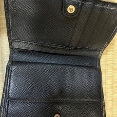 coach 二つ折り財布の画像
