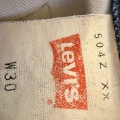 LEVI'S リーバイス 504Z XX TALONジップ W30 L34の画像