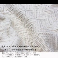 新品⭐️ ガーゼケット タオルケット シングル セミダブル 洗える　オールシーズン 肌掛けの画像