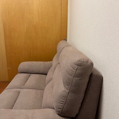 ハイバックソファ(幅150) グレージュの画像