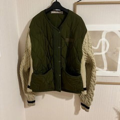 網目が可愛いブルゾン