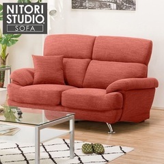 2人掛けソファ　ニトリ(中古)の画像