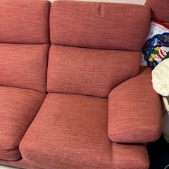 2人掛けソファ　ニトリ(中古)の画像