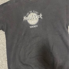 【USA製 XL 90s】ハードロックカフェ刺繍スウェットの画像