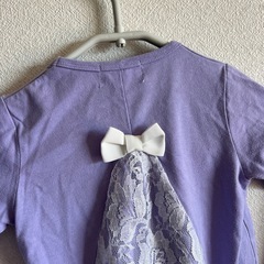 お値下げ致しました！⭐️紫のアニメキャラクターTシャツ 110cm ラブパトリーナの画像