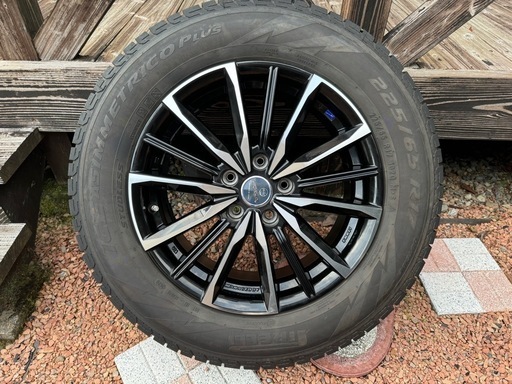 CX-８、CX-５225/65R17 スタッドレスタイヤ ホイールセット