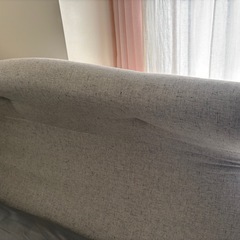 ACTUS セミダブルベッド 綿生地の画像