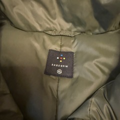 AXESQUIN ダウンジャケット XL カーキ 深緑 アクシーズクインの画像