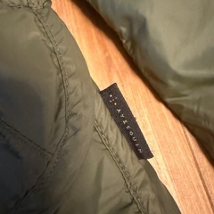 AXESQUIN ダウンジャケット XL カーキ 深緑 アクシーズクインの画像
