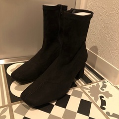 GU ウルトラストレッチヒールブーツ サイズM