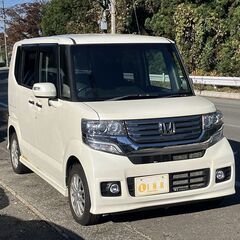 NBOXカスタム　4WD　パールホワイト　パワースライドドア　車検取ってコミコミの画像