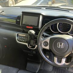 NBOXカスタム　4WD　パールホワイト　パワースライドドア　車検取ってコミコミの画像