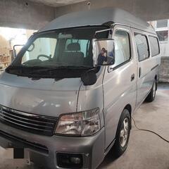 10人乗　日産　キャラバン　ハイルーフ　直接現金手渡し　サーフボード・SAP室内に入る！　サーフィン　ダイビング　カヤック　ジェット　マリンスポーツ　ワンボックス　バン　送迎　配送　福祉車両　ハイエースの画像