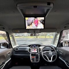 ソリオハイブリッドMX★本車検フルR8年11月★希少フリップダウンモニター・電動スライドドア・ストラーダSDナビ・フルセグTV・カラーBカメラ・ETCの画像