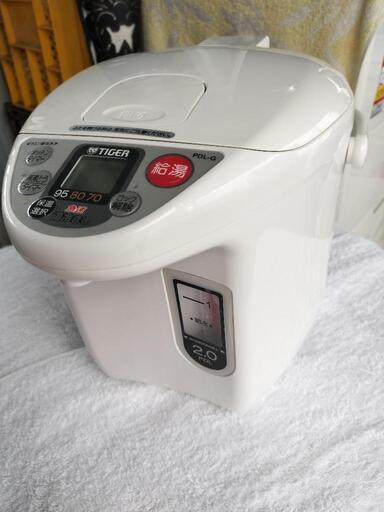 【美品】タイガー　マイコン電動ポット　2.0L